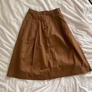 Vintage Pleated Skirt